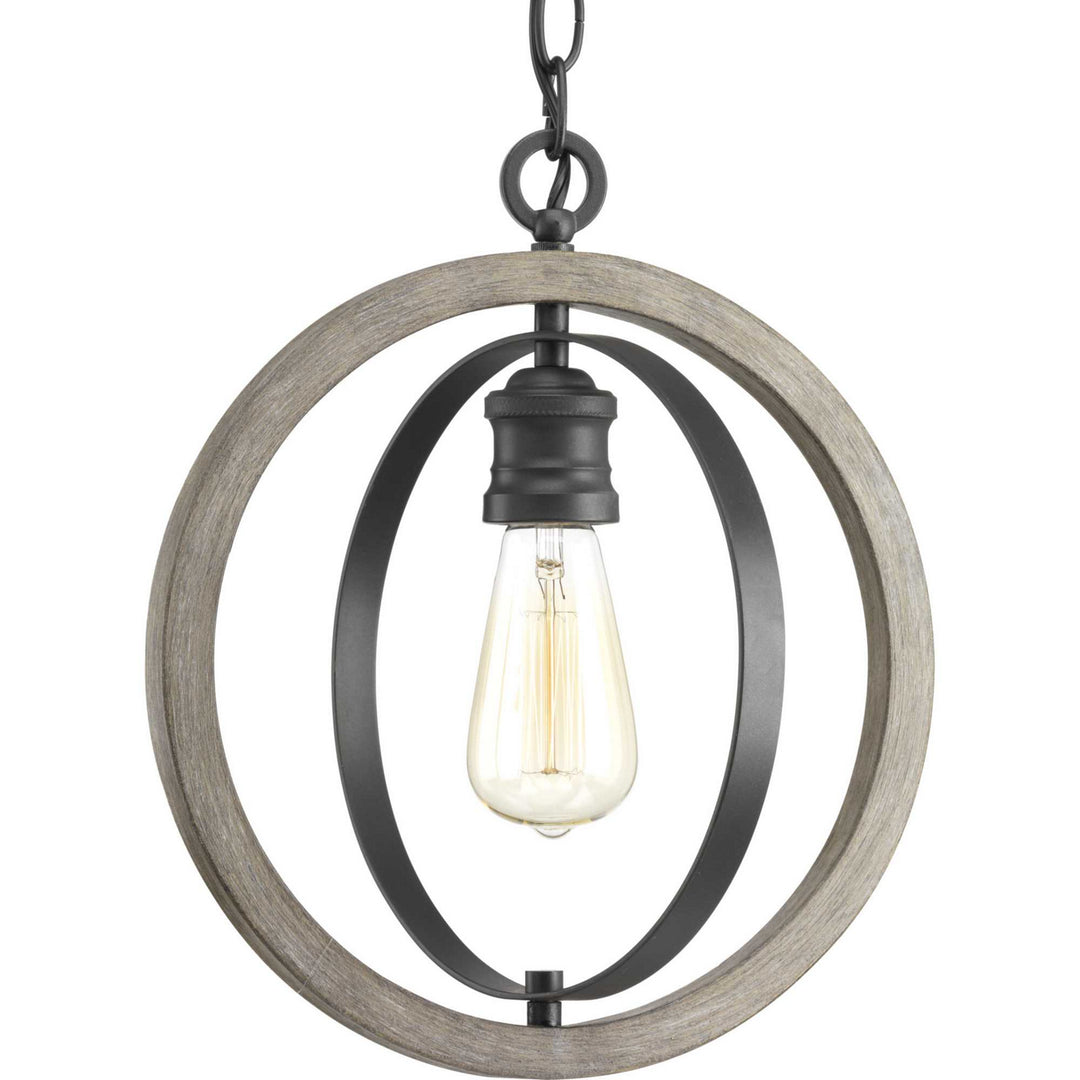 Progress Canada - P500092-143 - One Light Mini Pendant - Conestee - Graphite