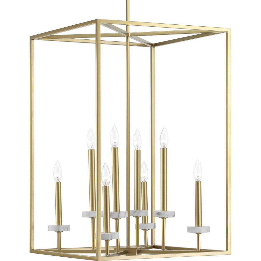 Progress Canada - P500106-078 - Eight Light Pendant - Palacio - Vintage Gold
