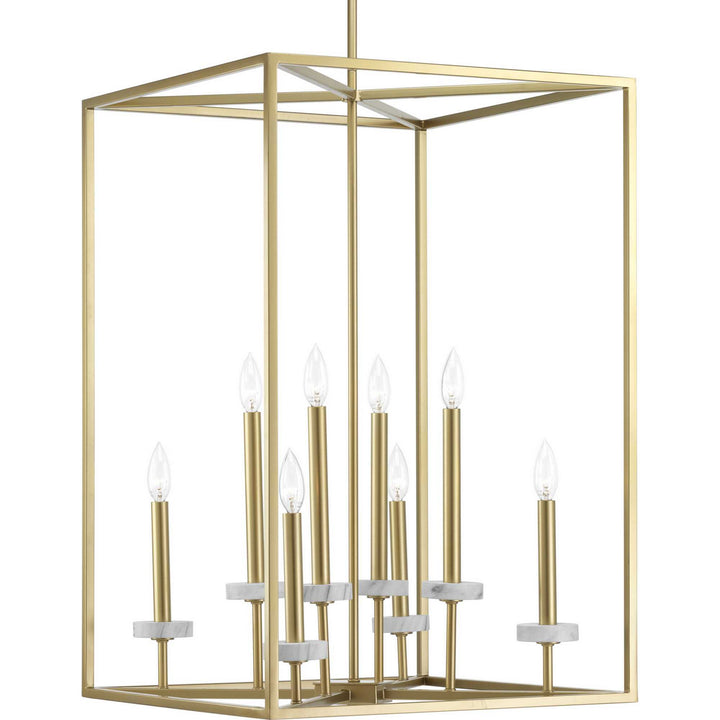Progress Canada - P500106-078 - Eight Light Pendant - Palacio - Vintage Gold