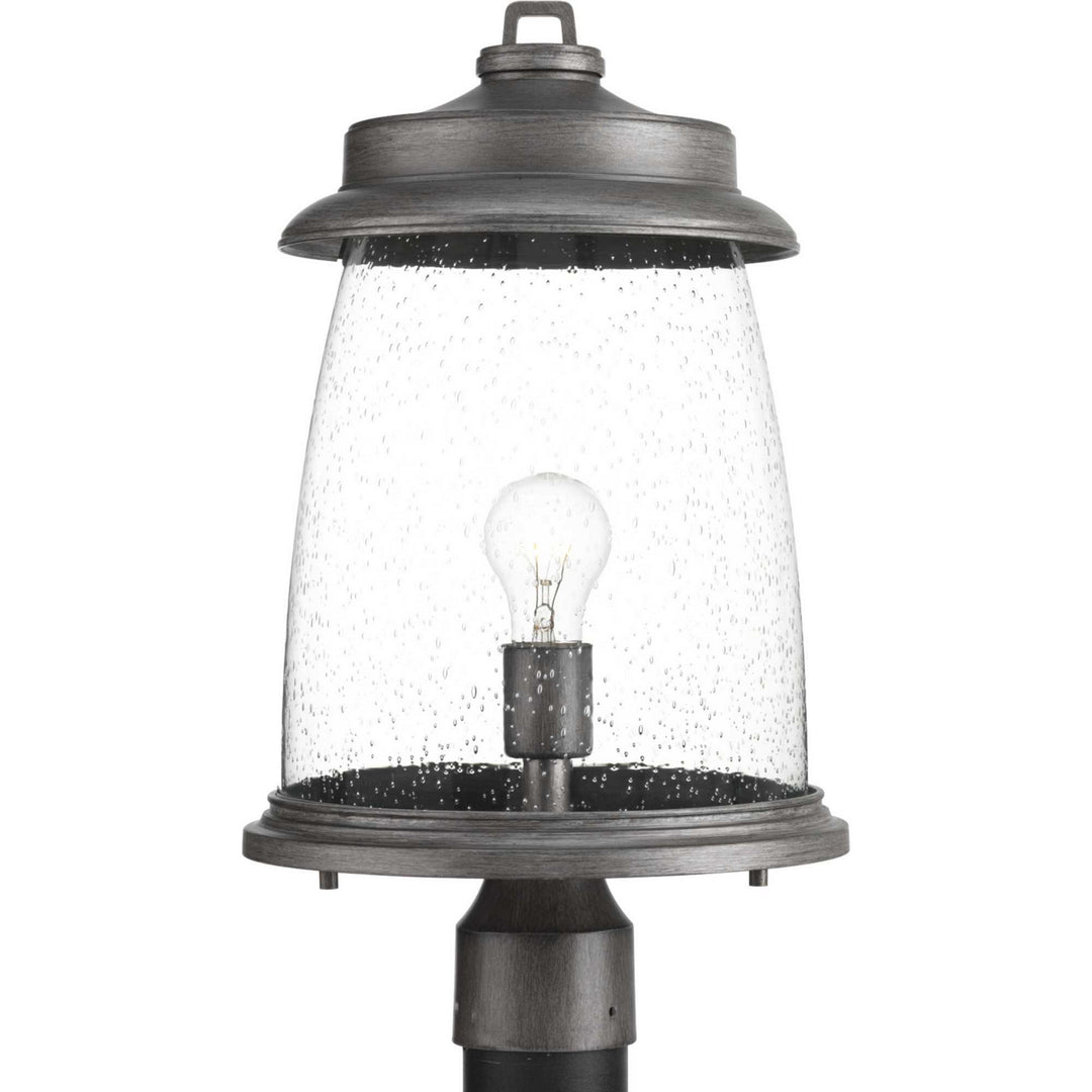 Conover One Light Post Lantern in Antique Pewter - available from The Lighting Shoppe, trusted by Canadian homeowners