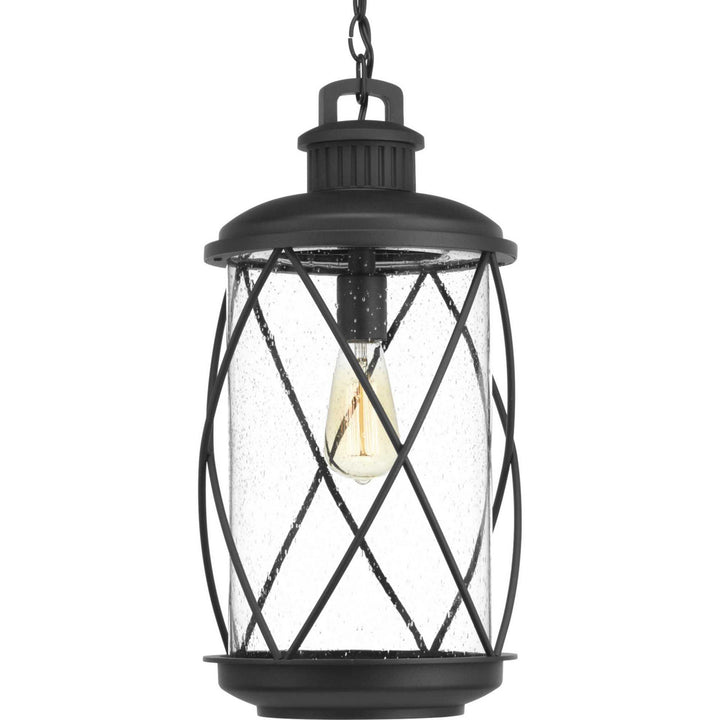 Hollingsworth One Light Hanging Lantern in Black - available from The Lighting Shoppe, trusted by Canadian homeowners