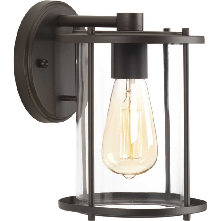 Gunther One Light Wall Lantern in Antique Bronze - available from The Lighting Shoppe, trusted by Canadian homeowners
