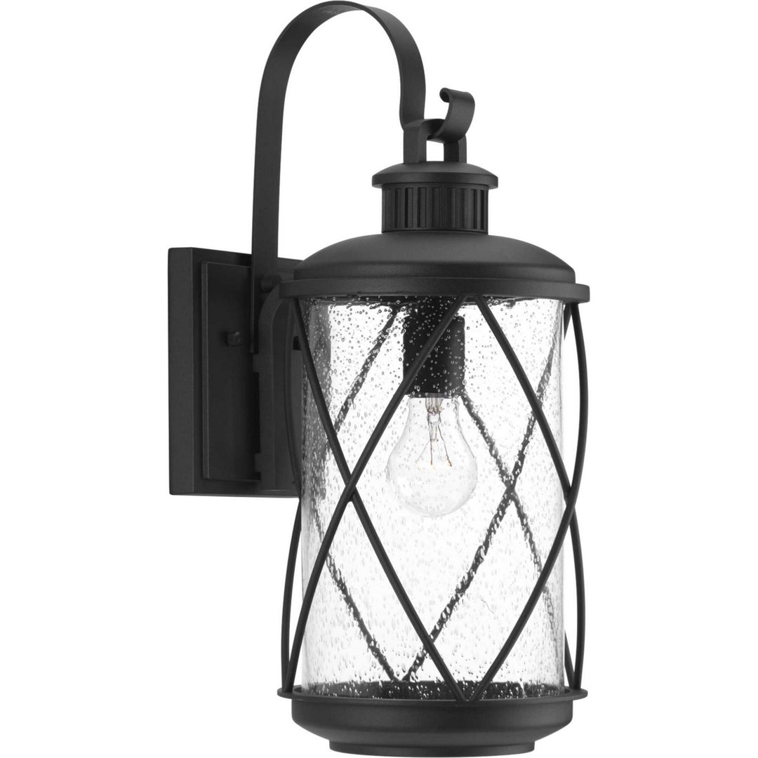 Hollingsworth One Light Wall Lantern in Black - available from The Lighting Shoppe, trusted by Canadian homeowners
