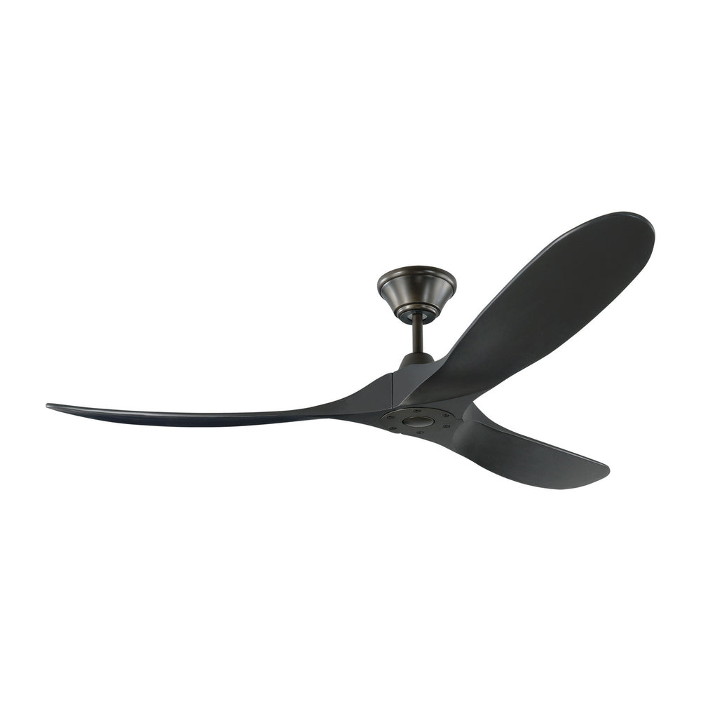 Visual Comfort Fan Canada - 3MAVR60BKBK - 60"Ceiling Fan - Maverick - Matte Black