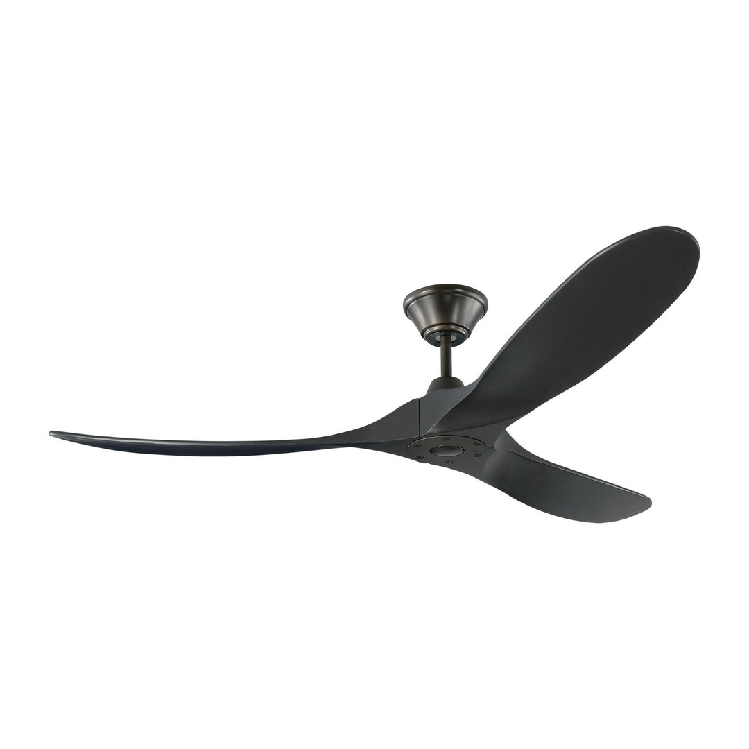 Visual Comfort Fan Canada - 3MAVR60BKBK - 60"Ceiling Fan - Maverick - Matte Black