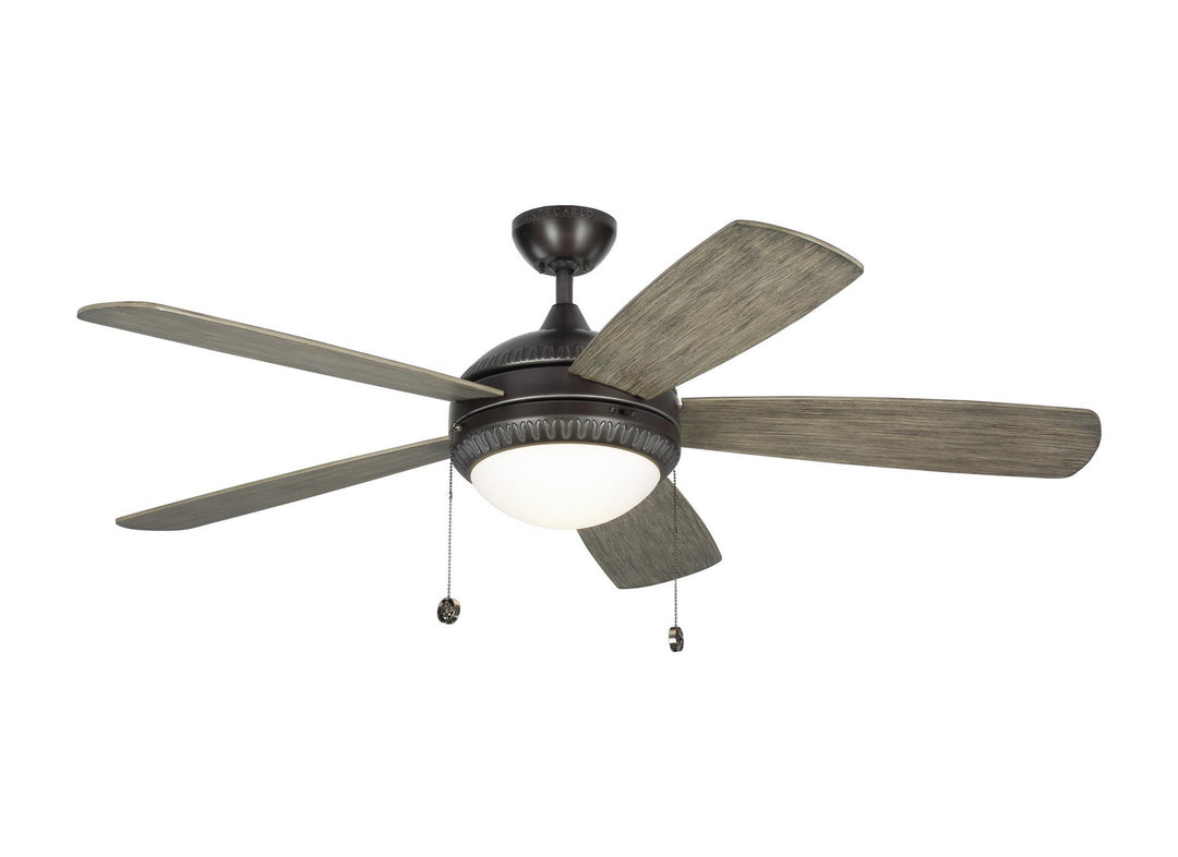Discus 52" Ceiling Fan in Aged Pewter - available from The Lighting Shoppe, trusted by Canadian homeowners