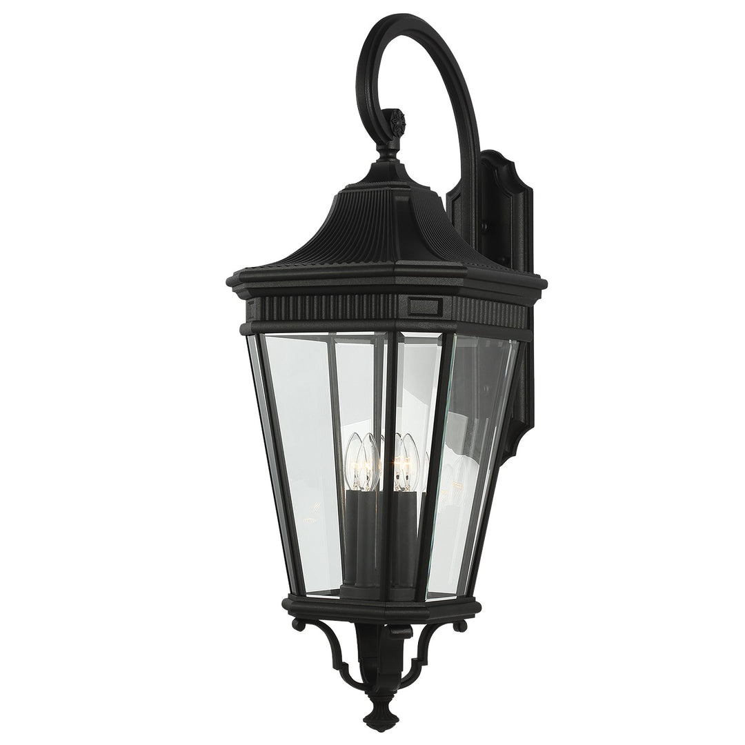 Generation Lighting Canada - OL5405BK - Four Light Wall Lantern - Cotswold Lane - Black