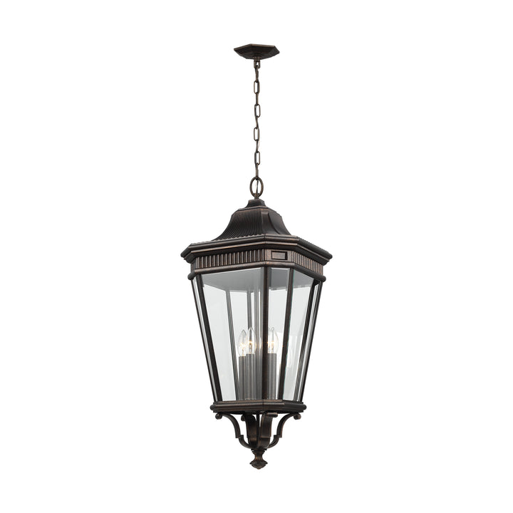 Generation Lighting Canada - OL5414GBZ - Four Light Hanging Lantern - Cotswold Lane - Grecian Bronze