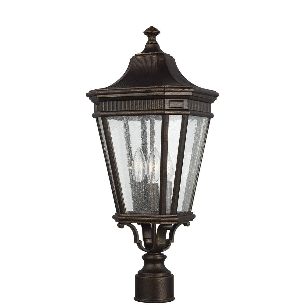 Generation Lighting Canada - OL5427GBZ - Three Light Post/Pier Lantern - Cotswold Lane - Grecian Bronze