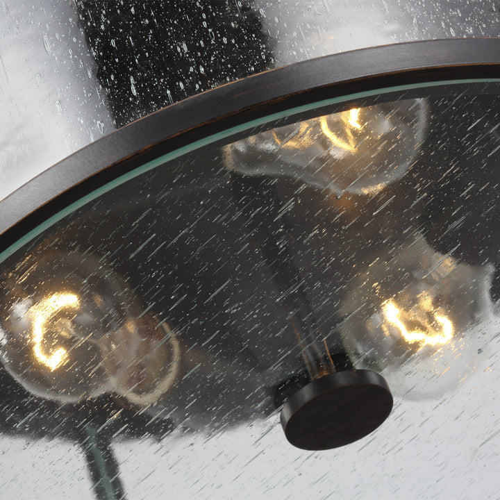 Generation Lighting Canada - OL7633ES - Three Light Flush Mount - Dakota - Espresso