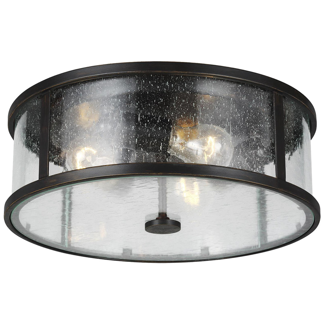 Generation Lighting Canada - OL7633ES - Three Light Flush Mount - Dakota - Espresso