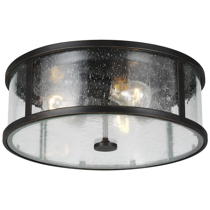 Generation Lighting Canada - OL7633ES - Three Light Flush Mount - Dakota - Espresso