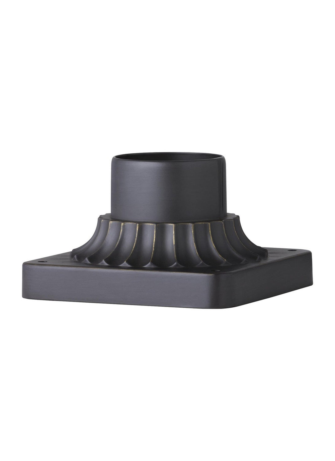 Generation Lighting Canada - PIERMOUNT-ANBZ - Pier Mount Base - Outdoor Pier Mounts - Antique Bronze