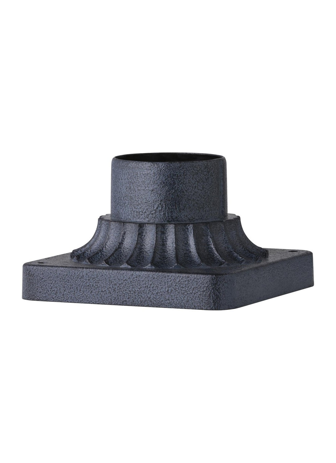 Generation Lighting Canada - PIERMOUNT-DWZ - Pier Mount Base - Outdoor Pier Mounts - Dark Weathered Zinc