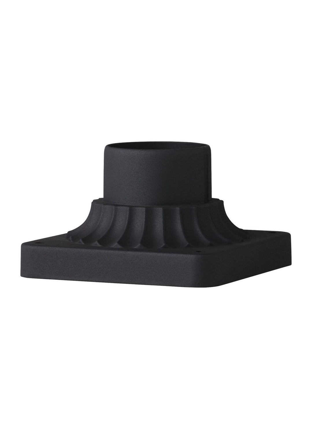 Generation Lighting Canada - PIERMOUNT-TXB - Pier Mount Base - Outdoor Pier Mounts - Textured Black