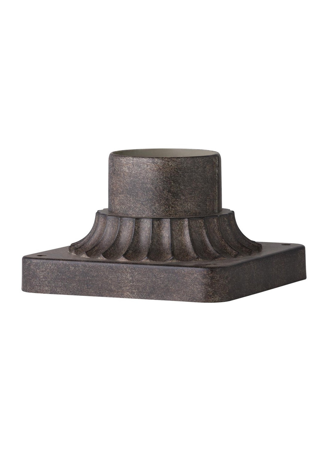 Generation Lighting Canada - PIERMOUNT-WCT - Pier Mount Base - Outdoor Pier Mounts - Weathered Chestnut