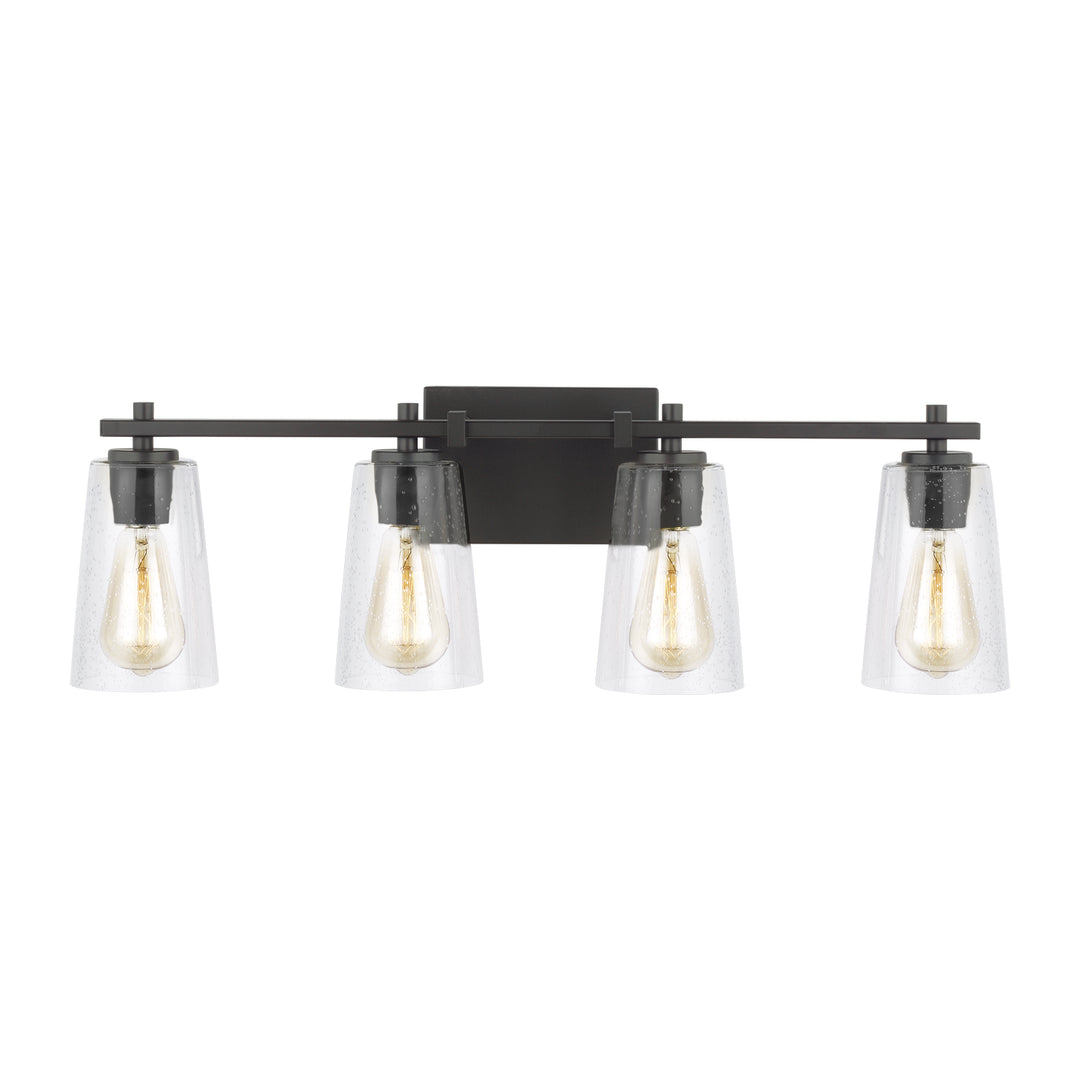 Mercer Four Light Vanity in Oil Rubbed Bronze - available from The Lighting Shoppe, trusted by Canadian homeowners
