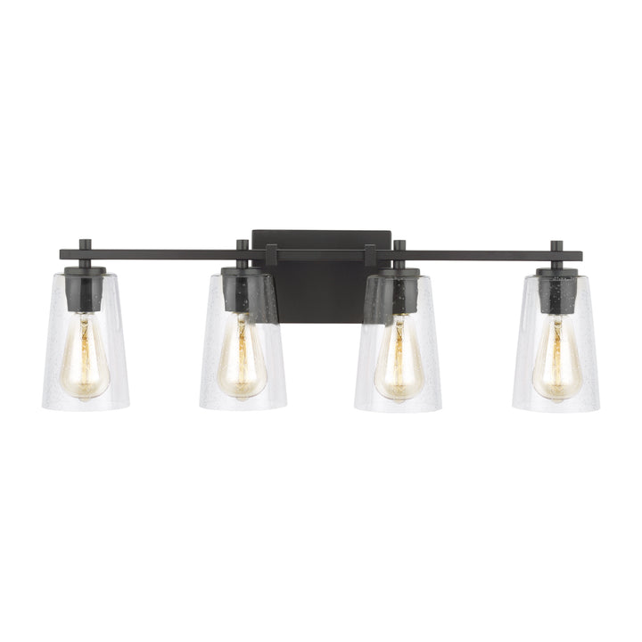 Mercer Four Light Vanity in Oil Rubbed Bronze - available from The Lighting Shoppe, trusted by Canadian homeowners