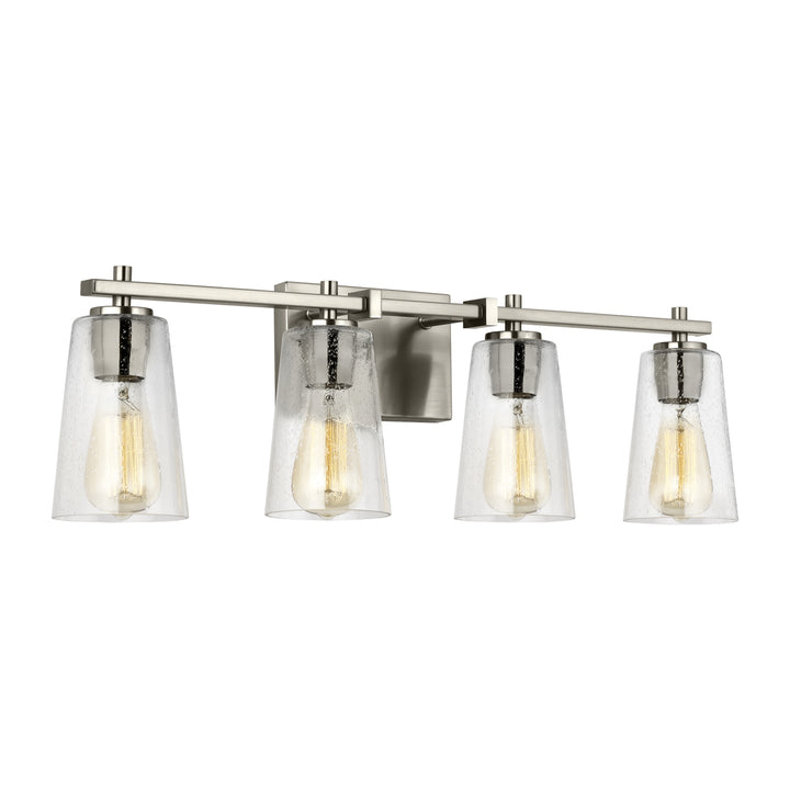 Visual Comfort Studio Canada - VS24304SN - Four Light Vanity - Mercer - Satin Nickel