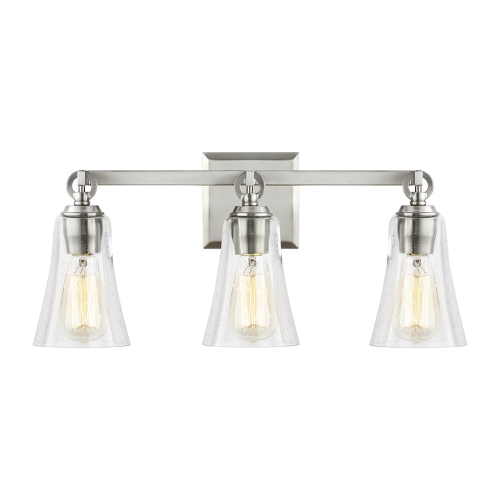 Visual Comfort Studio Canada - VS24703SN - Three Light Vanity - Monterro - Satin Nickel