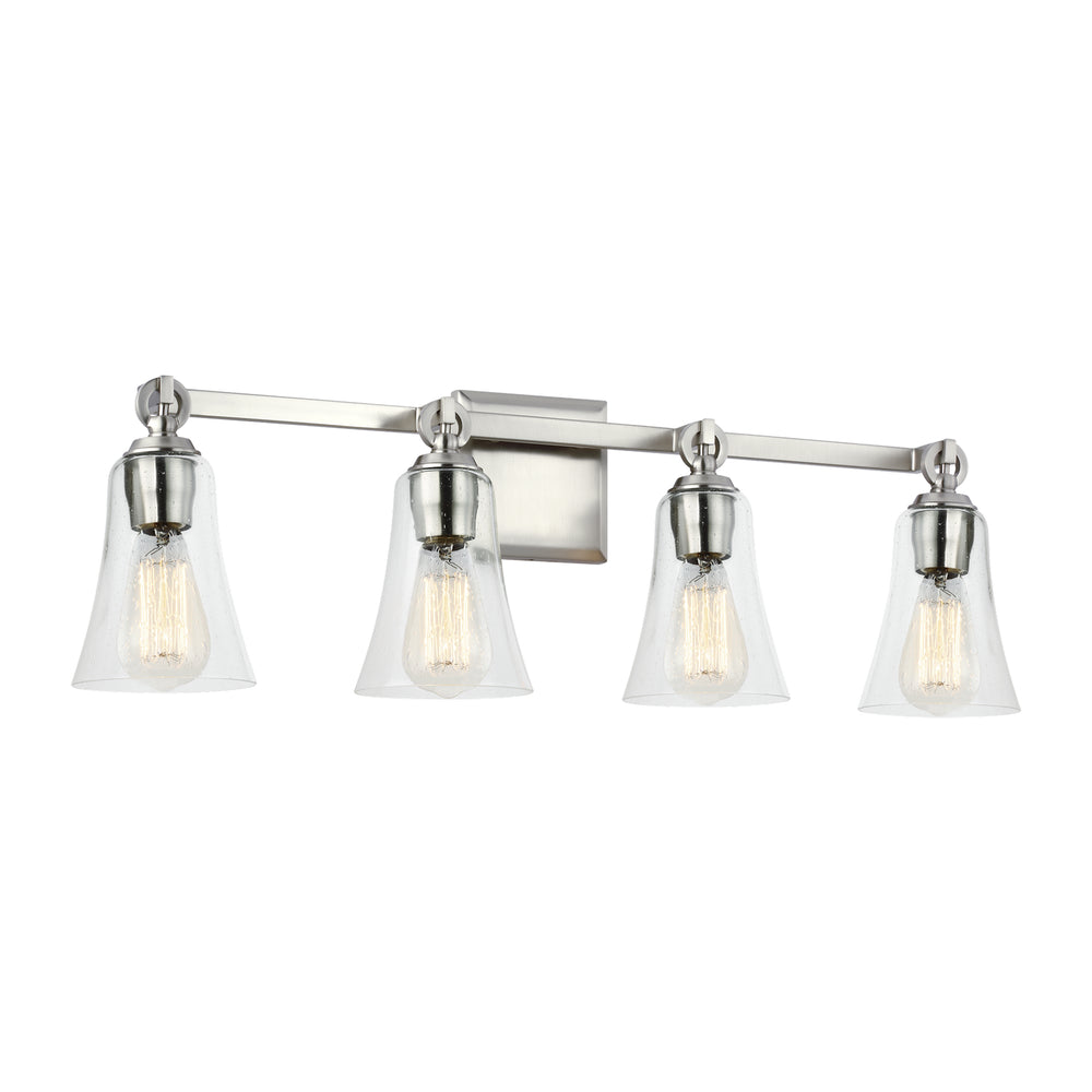 Visual Comfort Studio Canada - VS24704SN - Four Light Vanity - Monterro - Satin Nickel