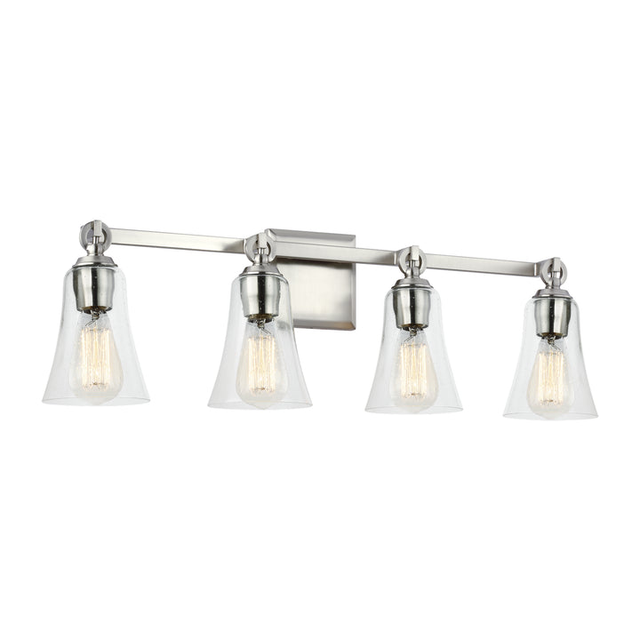 Visual Comfort Studio Canada - VS24704SN - Four Light Vanity - Monterro - Satin Nickel
