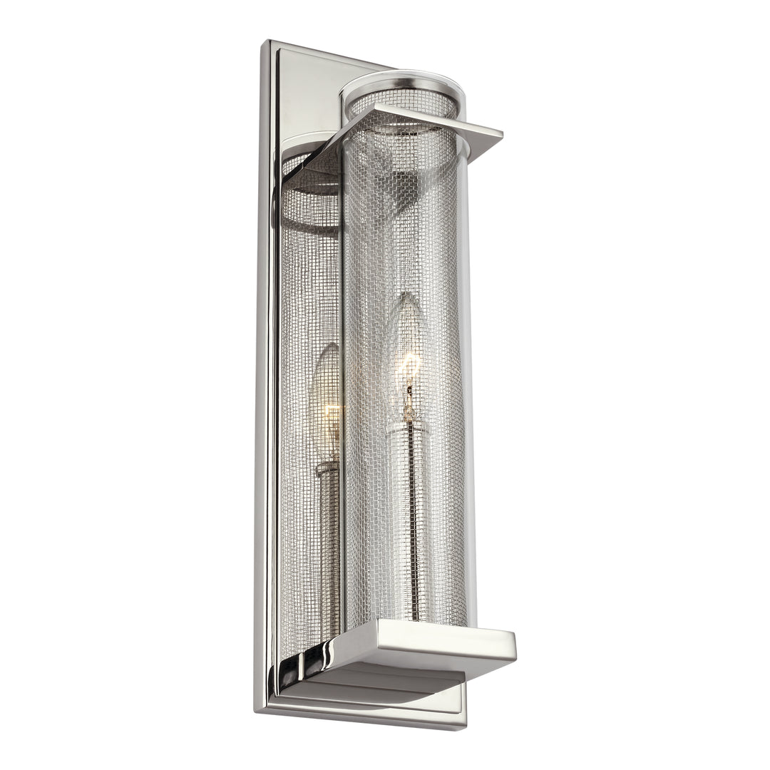 Silo One Light Wall Sconce in Polished Nickel - available from The Lighting Shoppe, trusted by Canadian homeowners
