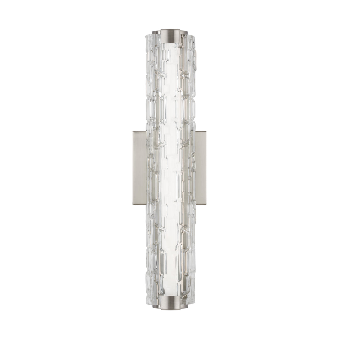 Cutler LED Wall Sconce in Satin Nickel - available from The Lighting Shoppe, trusted by Canadian homeowners