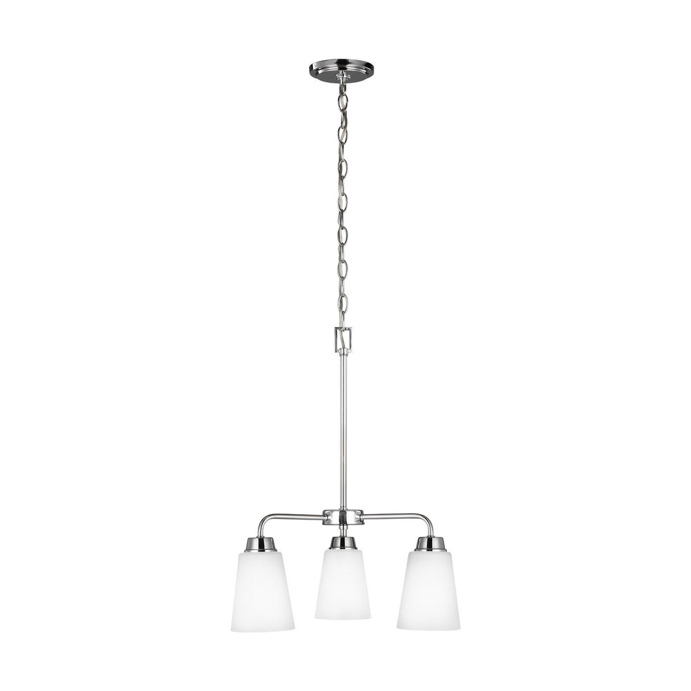 Generation Lighting Canada - 3115203-05 - Three Light Chandelier - Kerrville - Chrome