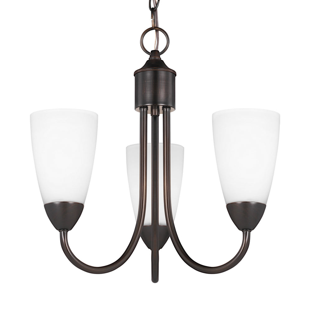 Generation Lighting Canada - 3120203EN3-710 - Three Light Chandelier - Seville - Bronze