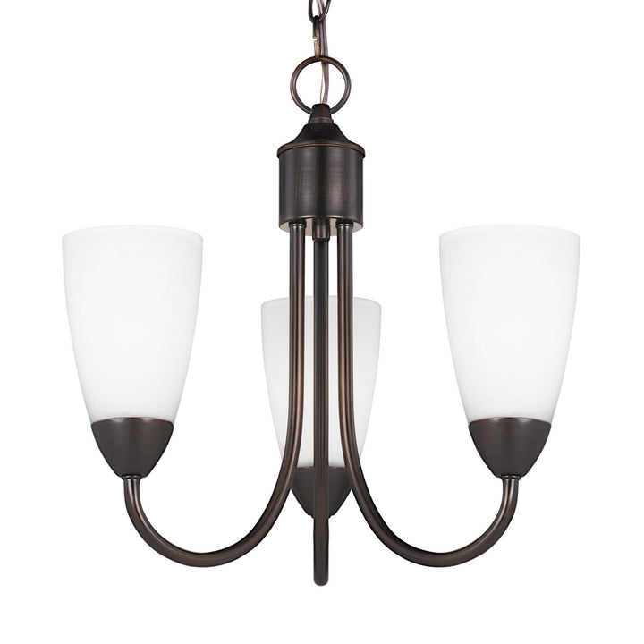 Generation Lighting Canada - 3120203EN3-710 - Three Light Chandelier - Seville - Bronze