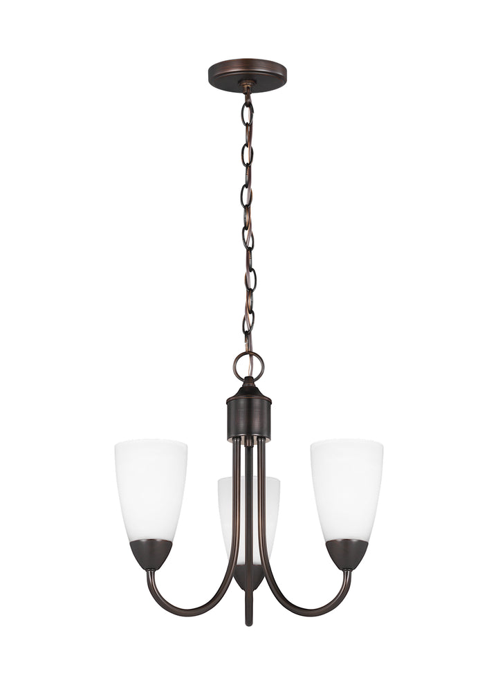 Generation Lighting Canada - 3120203EN3-710 - Three Light Chandelier - Seville - Bronze