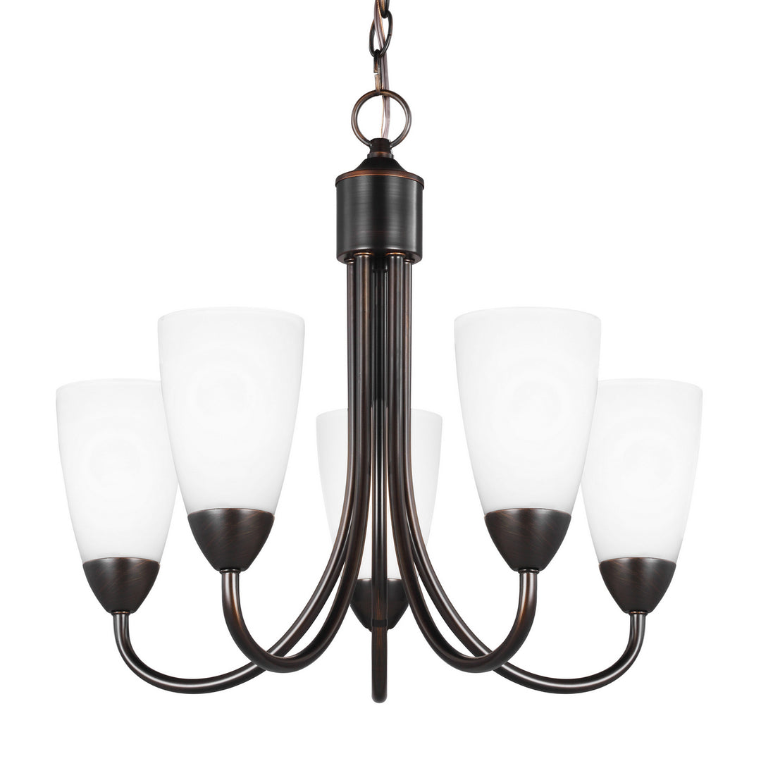 Generation Lighting Canada - 3120205EN3-710 - Five Light Chandelier - Seville - Bronze