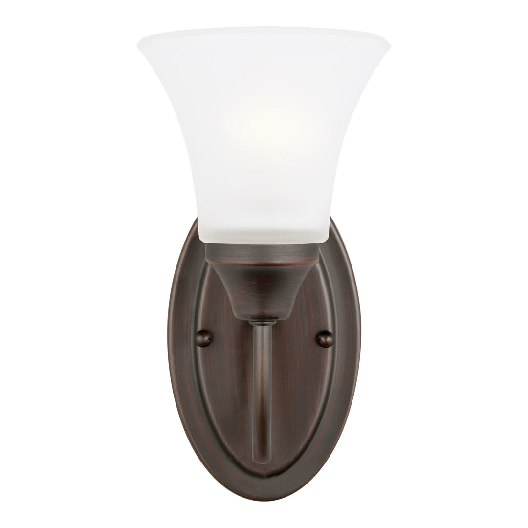Generation Lighting Canada - 41806-710 - One Light Wall / Bath Sconce - Holman - Bronze