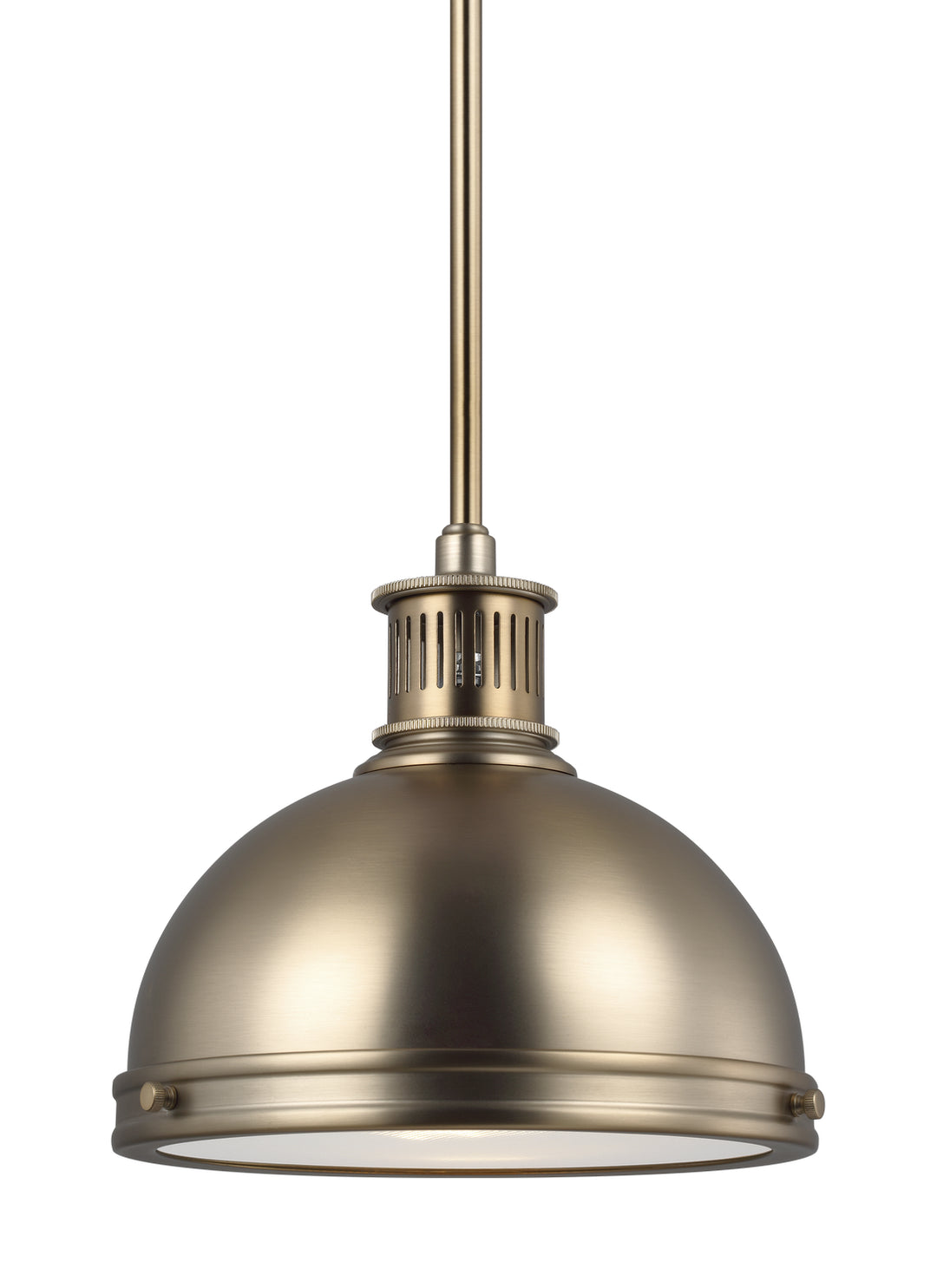 Generation Lighting Canada - 65085-848 - One Light Pendant - Pratt Street Metal - Satin Brass