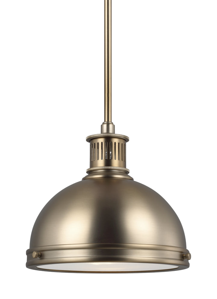 Generation Lighting Canada - 65085EN3-848 - One Light Pendant - Pratt Street Metal - Satin Brass