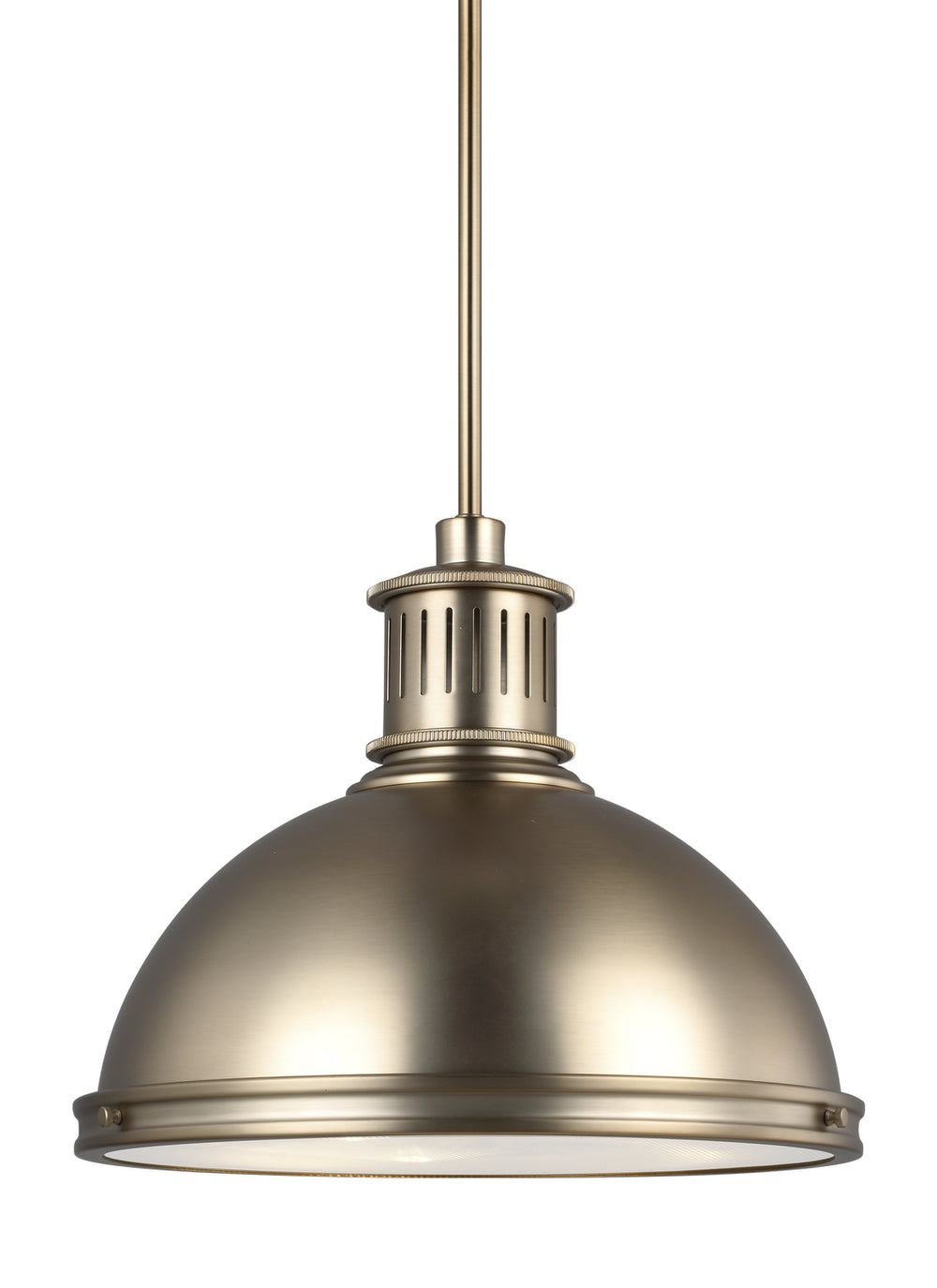 Generation Lighting Canada - 65087EN3-848 - Three Light Pendant - Pratt Street Metal - Satin Brass