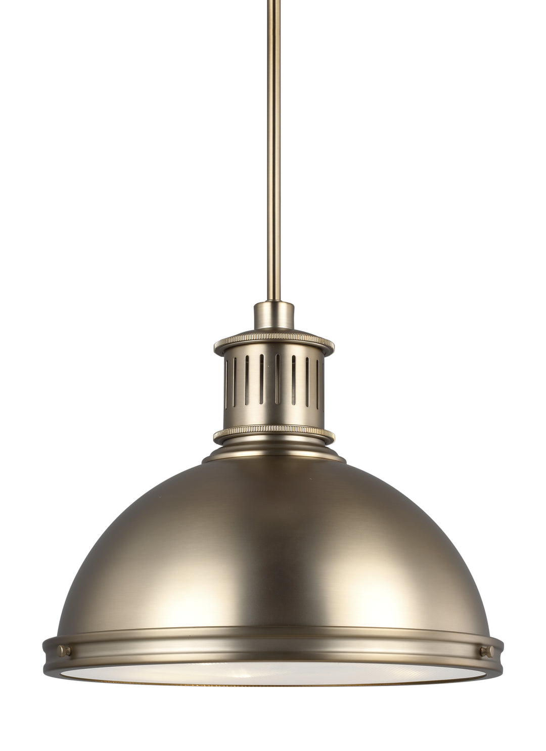 Generation Lighting Canada - 65087EN3-848 - Three Light Pendant - Pratt Street Metal - Satin Brass