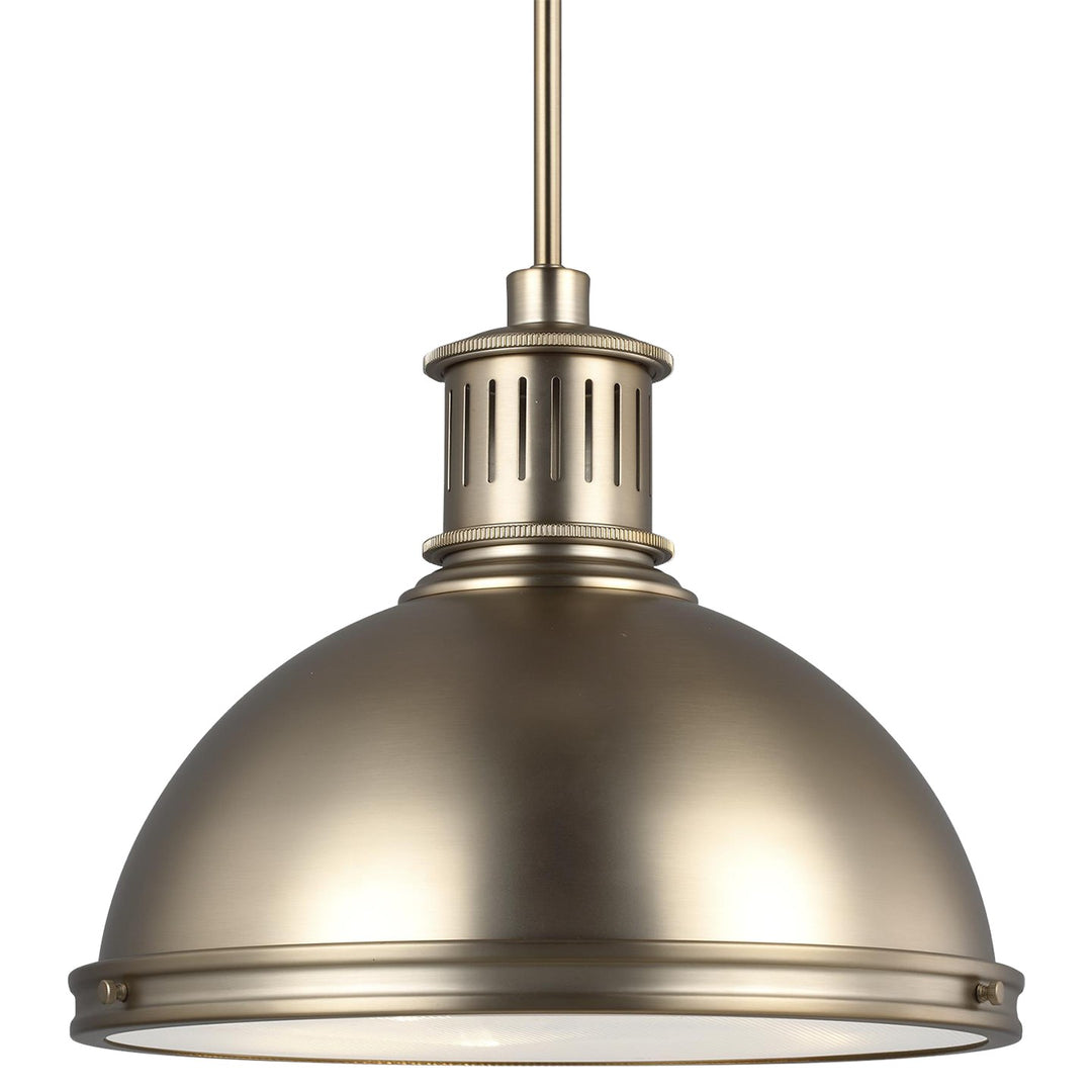 Generation Lighting Canada - 65087EN3-848 - Three Light Pendant - Pratt Street Metal - Satin Brass