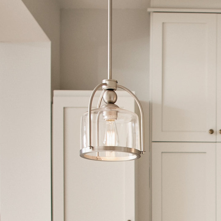 Kichler Canada - 42798NI - One Light Mini Pendant - Brushed Nickel