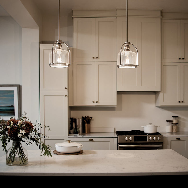 Kichler Canada - 42798NI - One Light Mini Pendant - Brushed Nickel