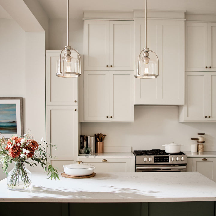 Kichler Canada - 42798NI - One Light Mini Pendant - Brushed Nickel