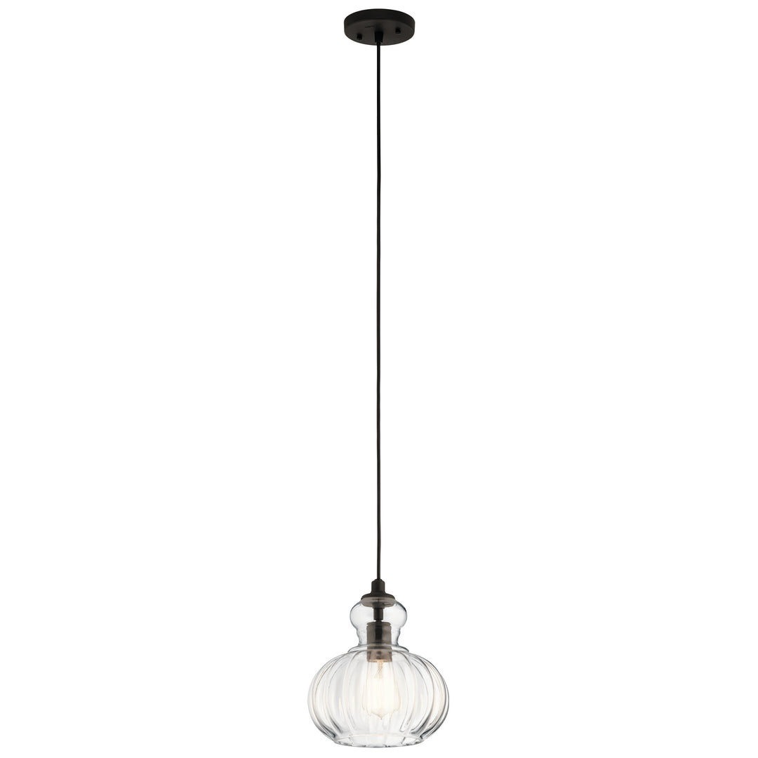 Kichler Canada - 43956OZ - One Light Mini Pendant - Riviera - Olde Bronze