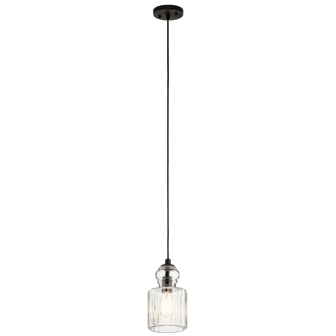 Kichler Canada - 43957OZ - One Light Mini Pendant - Riviera - Olde Bronze