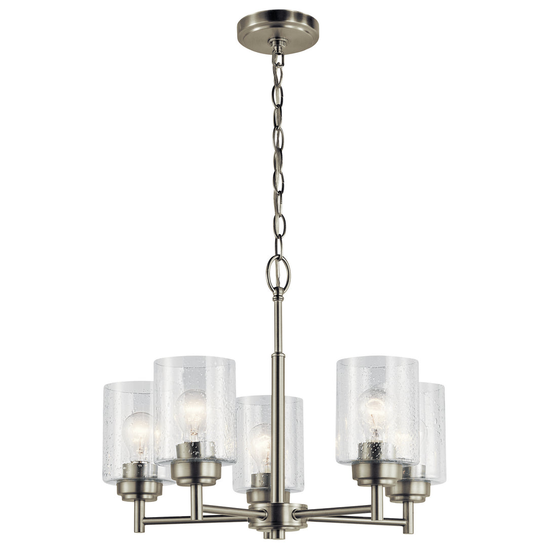 Kichler Canada - 44030NI - Five Light Chandelier - Winslow - Brushed Nickel