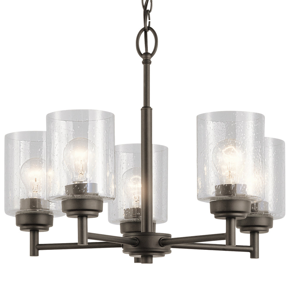 Kichler Canada - 44030OZ - Five Light Chandelier - Winslow - Olde Bronze