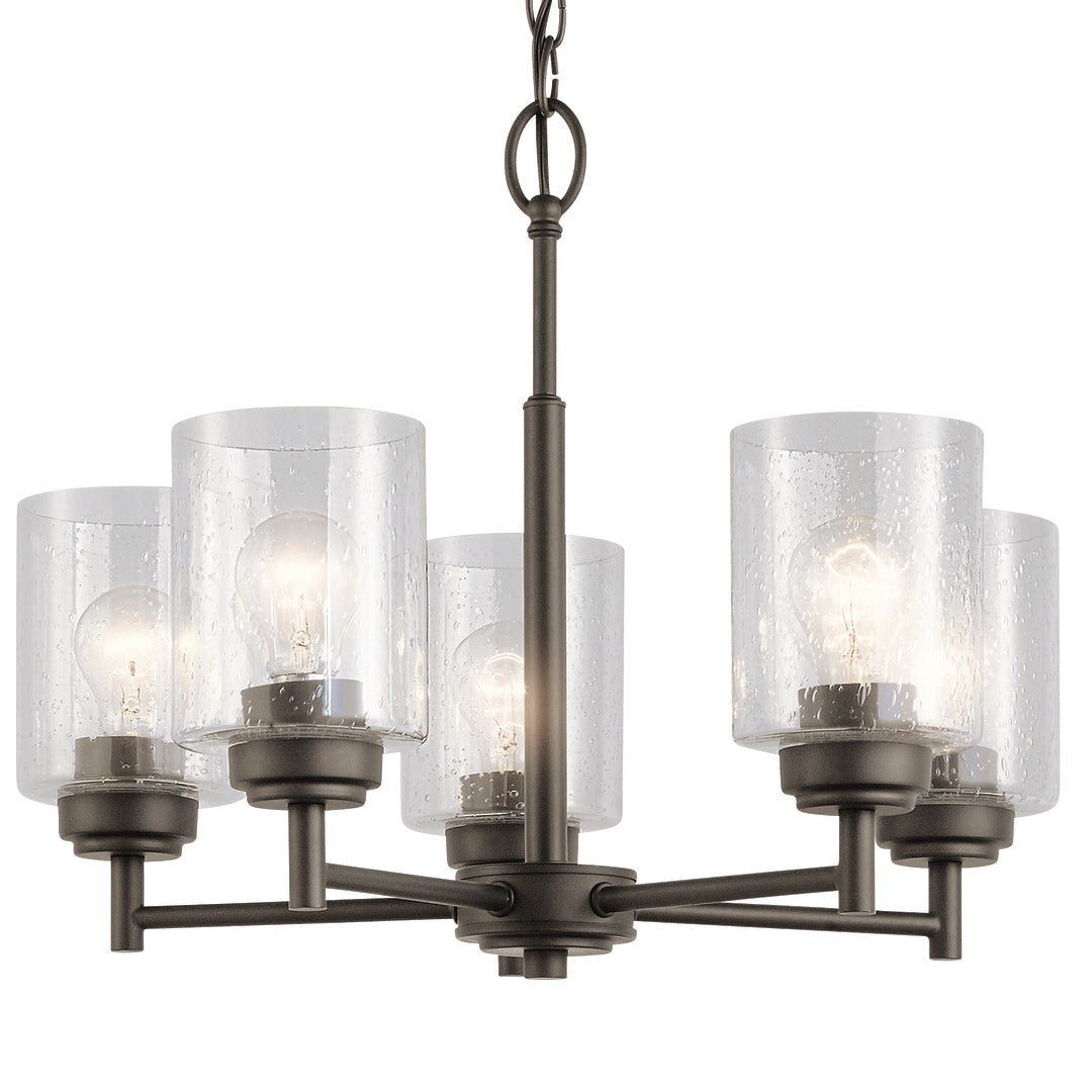 Kichler Canada - 44030OZ - Five Light Chandelier - Winslow - Olde Bronze