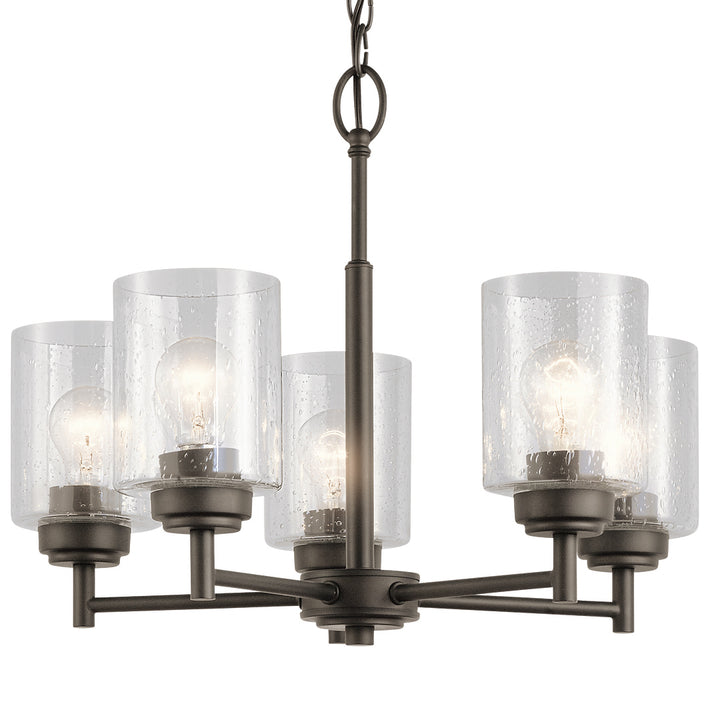 Kichler Canada - 44030OZ - Five Light Chandelier - Winslow - Olde Bronze