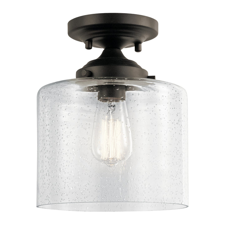 Kichler Canada - 44033OZ - One Light Semi Flush Mount - Winslow - Olde Bronze