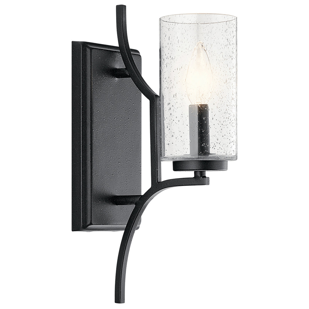 Kichler Canada - 44070DBK - One Light Wall Sconce - Vara - Distressed Black